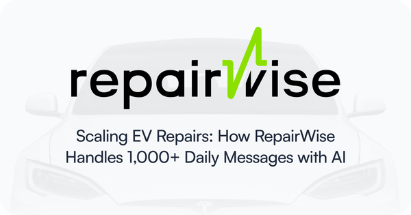 Scaling EV Repairs: How RepairWise Handles 1,000+ Daily Messages with AI